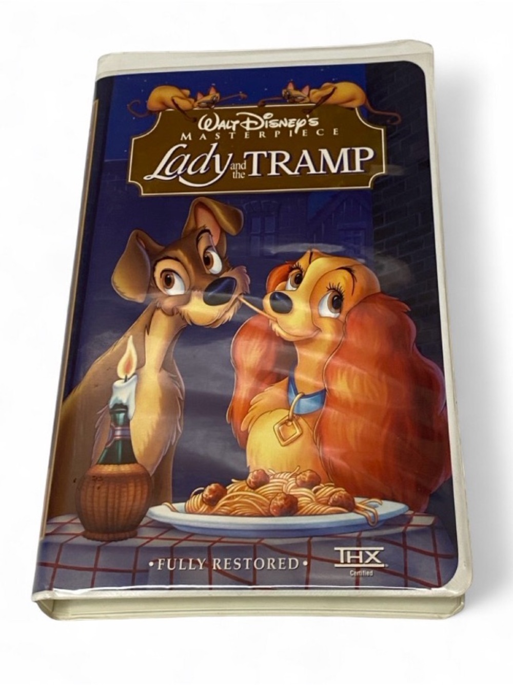 Disney Lady and the Tramp VHS 1998 Masterpiece Collection Fully Restored THX